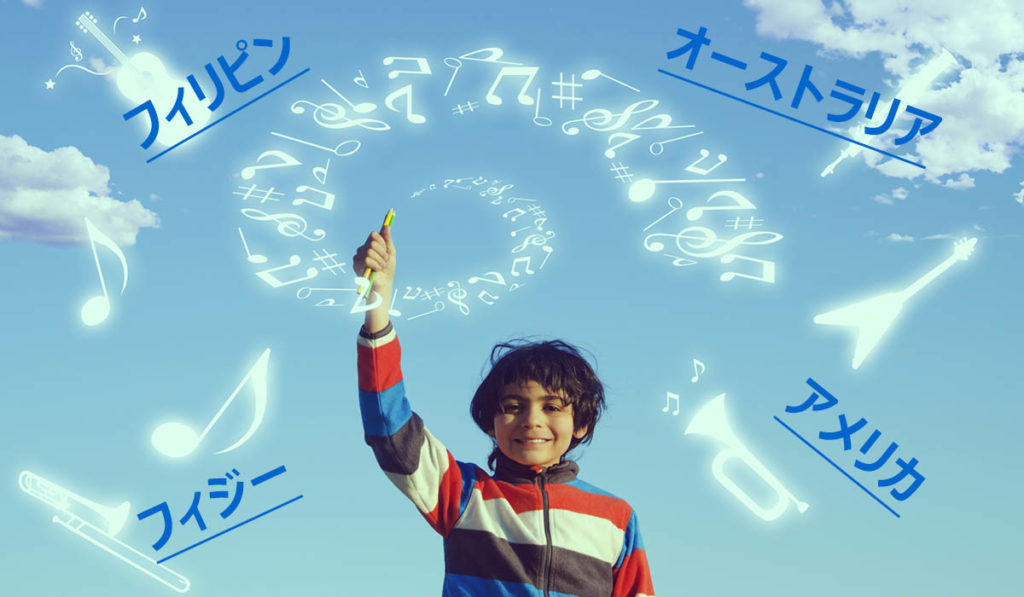 Popular study abroad America, Australia, Philippines, Fiji comparison